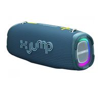 X JUMP XJ 200 Cassa Wireless Portatile Amplificata 90W, Alte Prestazioni, con Funzione TWS, USB, AUX-IN, Microfono Incorporato, Speaker Wireless Resistente all'Acqua Waterproof IPX5, Blu