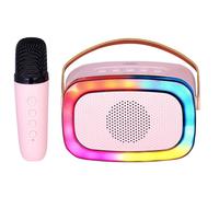 Trevi XR 8A01 MINIPARTY ALTOPARLANTE KARAOKE + BLUETOOTH ROSA