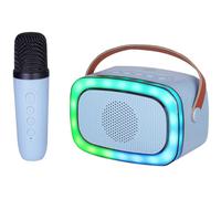 Trevi XR 8A01 MINIPARTY ALTOPARLANTE KARAOKE + BLUETOOTH BLU Trevi