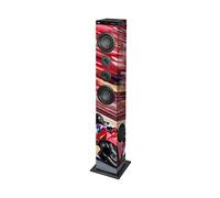 Trevi XT 104 BT Soundtower Altoparlante Speaker Amplificato a Torre, Bluetooth, Mp3, USB, SD, AUX-IN, Color Race