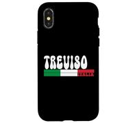 TREVISO City Italia Vintage Bandiera Italia per gli amanti dei viaggi Custodia per iPhone X/XS