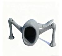 Trevor Henderson, mitico modello di predatore dell'oceano, giocattolo con mostro marino stampato in 3D, pezzo d'arte da collezione altamente dettagliato per gli appassionati dell'orrore, scultura