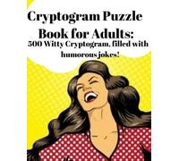 Trevor Lee Cryptogram Puzzle Book for Adults (Tascabile) Cryptogram Puzzle Books