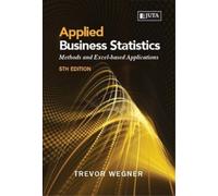 Trevor Wegner Applied Business Statistics (Tascabile)