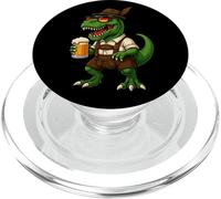 Trex Dinosaur Beer Bavarese Costume Tedesco Ragazzi Uomini PopSockets PopGrip per MagSafe