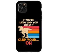 TREX Se sei felice e lo sai OH Funny TREX Small Arms Custodia per iPhone 11 Pro Max