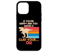 TREX Se sei felice e lo sai OH Funny TREX Small Arms Custodia per iPhone 12 mini