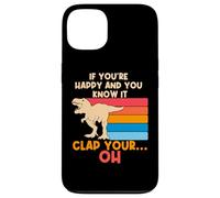 TREX Se sei felice e lo sai OH Funny TREX Small Arms Custodia per iPhone 13