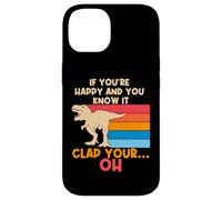 TREX Se sei felice e lo sai OH Funny TREX Small Arms Custodia per iPhone 14