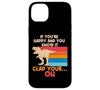 TREX Se sei felice e lo sai OH Funny TREX Small Arms Custodia per iPhone 14 Plus