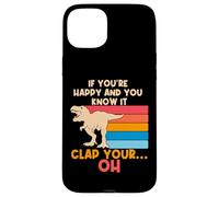 TREX Se sei felice e lo sai OH Funny TREX Small Arms Custodia per iPhone 15 Plus