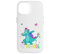 Trex Zaino primo giorno di scuola Bentornato a scuola Custodia per iPhone 14