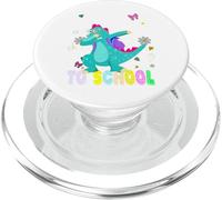 Trex Zaino primo giorno di scuola Bentornato a scuola PopSockets PopGrip per MagSafe
