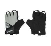 TREXO GG1 Guanti da palestra - Guanti sportivi da fitness per esercizi con bilancieri, bilancieri e bilancieri, chiusura in (XL)