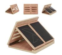 TREXO Slant Board - Piastra elastica regolabile per polpaccio, antiscivolo, per allungare polpacci e tendine d'Achille, riabilitazione e fitness a casa