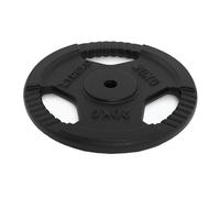 TREXO TRX-ICP001 - Disco per manubri in ghisa da 20 kg, universale, durevole, con manici ergonomici, compatibile con manubri e maniglie per allenamento di forza e funzionale