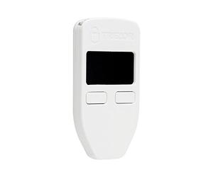 Trezor One - Portafoglio Hardware per Criptovaluta - The Most Trusted Cold Storage for Bitcoin, Ethereum, ERC20 e Molti Altri (Bianco)
