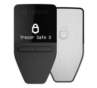 Trezor Safe 3 - Cartera de Hardware Criptográfico Protegida con Elemento Seguro - Compre, Almacene y Administre Activos Digitales de Forma Sencilla y Segura (Stellar Silver)