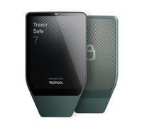 Trezor Safe 7 - Portafoglio Crypto Hardware con Bluetooth, touchscreen a colori, elemento sicuro trasparente, Quantum-Ready (Verde ossidiana)