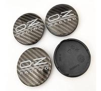 TRFAN 4 Pezzi Coprimozzi Coprimozzo per OZ Racing M595 O.Z 62mm Centro Ruota Tappi Ruota Auto Impermeabile Antipolvere,A