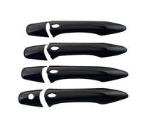 TRFBD Modifica Gloss Black Carbon Accessori Per Auto Maniglia Per Porta Copertura Trim Pasta Style Per Ex35 Ex37 Fx35 Fx37 Fx50 2008-2013(Style 2)