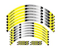 TRFBD personalità alla Moda Accessori Moto Adesivi Rim Decalcomanie Ruota Striscia Riflettente per S&uzuki RMZ250 RMZ 250 RM Z250 Z 2004-2021(Style 1)