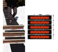 TRFVDVERD Tappetini Anti-Neve for vialetti, Scale e ingressi Esterni: Soluzione efficiente for la rimozione di Neve e Ghiaccio(30x150cmx5Pcs)