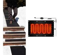 TRFVDVERD Tappetini Anti-Neve for vialetti, Scale e ingressi Esterni: Soluzione efficiente for la rimozione di Neve e Ghiaccio(30x90cmx1Pcs)