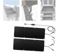 TRFVDVERD Tappetino Elettrico Anti-Neve - Tappetino Antiscivolo for vialetti e Scale Esterne - Soluzione for la rimozione della Neve Invernale (30x150 cm/12x60 Pollici)(40x80cmx2Pcs)