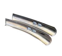 TRgqify-KM 1 Set Parafango Anteriore e Posteriore for Bici retrò, Set Parafanghi for Bici Parti del Parafango in Acciaio Inossidabile 700C 23C 25C(Front And Rear)