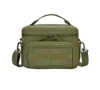 TRgqify-KM Borsa Termica for Il Pranzo con Tracolla Regolabile, Borsa a Tenuta stagna for Ufficio, Picnic, Viaggi(Green)
