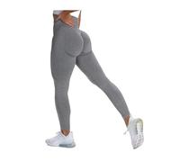 TRgqify-KM High Waist Yoga Leggings for Women Tummy Control Workout Compression Pants Moisture-Wicking Stretchy Gym Running Activewear Seamless Squat-Proof High-Rise Leggings(05_XL 3PCS)