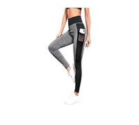 TRgqify-KM High Waist Yoga Leggings for Women Tummy Control Workout Compression Pants Moisture-Wicking Stretchy Gym Running Activewear Seamless Squat-Proof High-Rise Leggings(02_XXXL 3PCS)