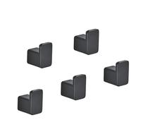 TRgqify-KM Robusto Gancio for Asciugamani da Bagno, da avvitare alla Porta, Ganci da Parete for Tenere Gli Asciugamani in Modo Sicuro e organizzato.(5 PCS)