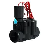 TRGYJGKF 1/2 "3/4" 1 "normalmente Chiusa elettrovalvola Acqua 220V 12V 24V valvola in Nylon for irrigazione paesaggistica da Giardino agricolo(1",220VAC)