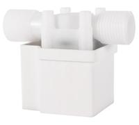 TRGYJGKF Coperchio Impermeabile della valvola dell'Acqua della Copertura Impermeabile dell'elettrovalvola in plastica Bianca 2 Pezzi Supporto alle Vendite Calde all'Ingrosso