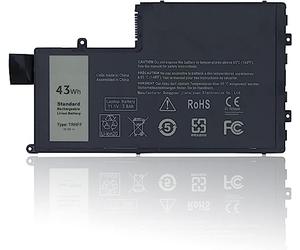 TRHFF DL011307-PRR13G01 1V2F6 0PD19 P39F Batteria per laptop | Sostituzione per Dell Inspiron 5445 5447 5545 5547 5548 N5447 N5547 15-5000 i5547-3750SLV Latitude 14 3450 15 (11.1V 43Wh)