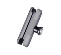 TRHJSC Adatto per supporti RAM, sfera 25 mm e supporto telefono moto | Supporto for telefono da moto con adattatore a sfera da 1'' antifurto doppio(DA-90F)