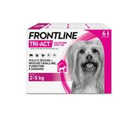 Frontline Tri-act Spot-on 6 Pipette 0,5 Ml Per Cani Da 2 A 5 Kg