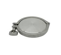 Tri Clamp Clover, Set di guarnizioni for morsetti terminali con ghiera Tri Clamp sanitaria in acciaio inossidabile 304, misure multiple(25mm)