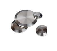 Tri Clamp SS304 316L Acciaio Inox Sanitario Tri-Clamp 3/4"1“ 2” 3“ 4” 6" Tappo di Copertura Cieco Ghiera for Vino Fatto in Casa OD25.4-183mm(Ferrule 50.5mm)