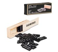 Tri-Coastal Design Gioco da Tavaolo Domino in Legno - DOMINO GAME - Gioco di Strategia - Idee Regalo