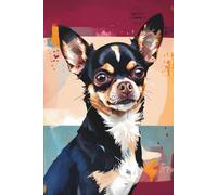 Tri Colour Chihuahua Notebook: Journal, Diary, Canine Notebook: A delightful and practical gift for Family, Friends, Loved Ones, Kids, Dog Enthusiasts, Chihuahua Admirers, and Dog Parents