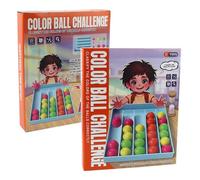 Tri Games - Brain Puzzle, Teaser Gamee | Imparare gadget Attività di rete sensoriale per cestino da viaggio per asilo vacanze Pasqua di smistamento prescolare Games Ball Sy