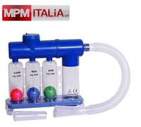 TRI-GYM Spirometro Incentivatore per Esercizi di Respirazione - Kit Completo