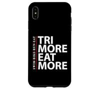 TRI More & EAT - Corsa per bici da nuoto - Triathlon Endurance Custodia per iPhone XS Max