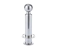 Tri morsetto rotante con sfera di spruzzo CIP Sfera for pulizia serbatoio da 1,5" in acciaio inossidabile 304, for raccordi a tre morsetti for il miglioramento della casa, 1 pezzo(50.5x50.5mm)