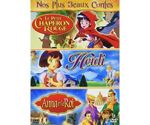 Tri pack v6 - heidi + le petit chaperon rouge + anna et le roi - 3 dvd