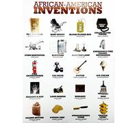 Tri-Seven Entertainment African American Inventors Poster Black Storia Famosi Invenzioni (18 x 24)
