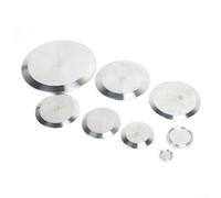 Tri tipo cappuccio terminale sanitario del collegamento del morsetto nel materiale dell'acciaio inossidabile 304 per i casi di uso industriali (133mm)